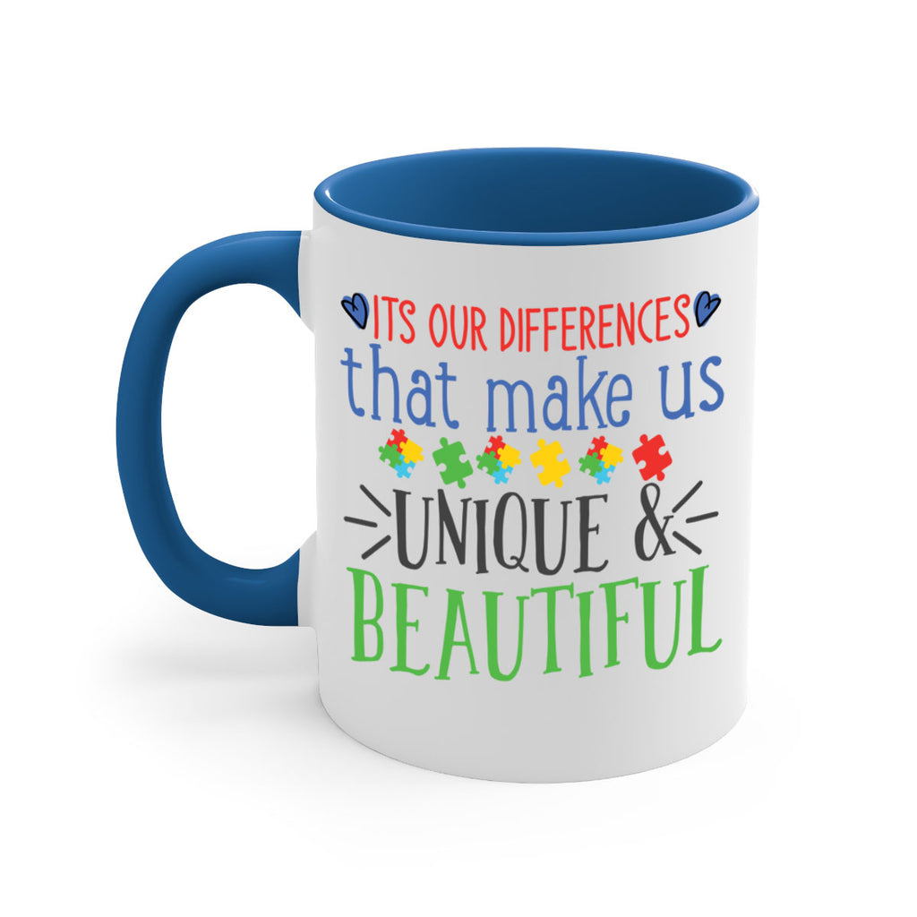 its our differences that make us unique beautiful Style 27#- autism-Mug / Coffee Cup