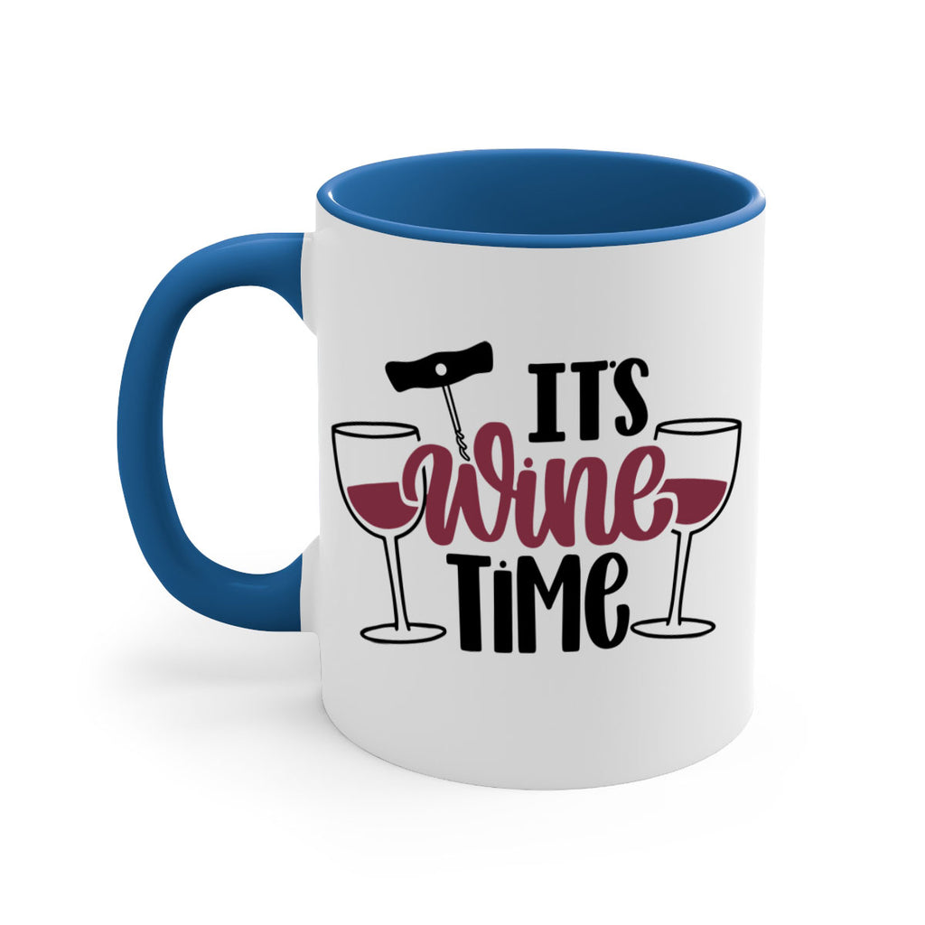 its wine time 46#- wine-Mug / Coffee Cup