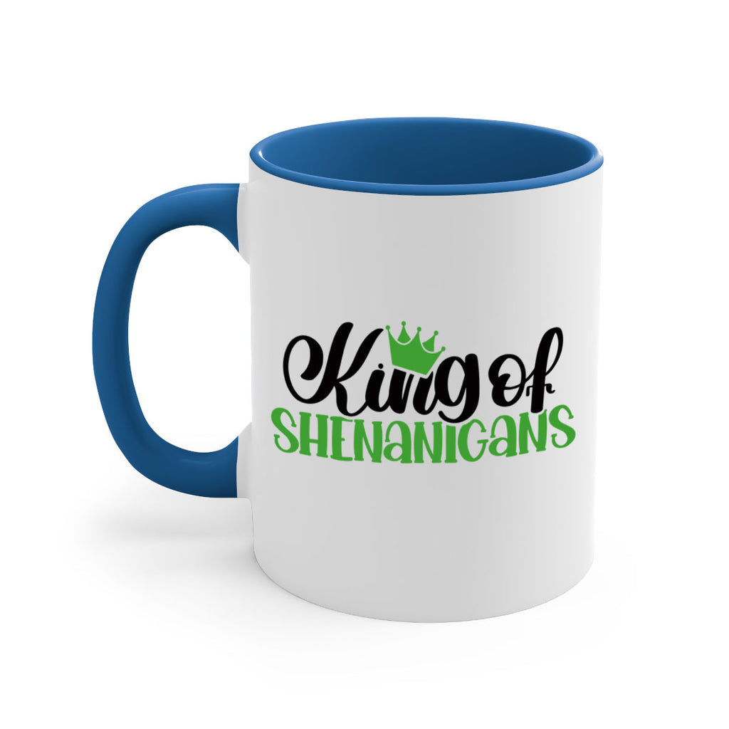 king Of Shenanigans Style 74#- St Patricks Day-Mug / Coffee Cup