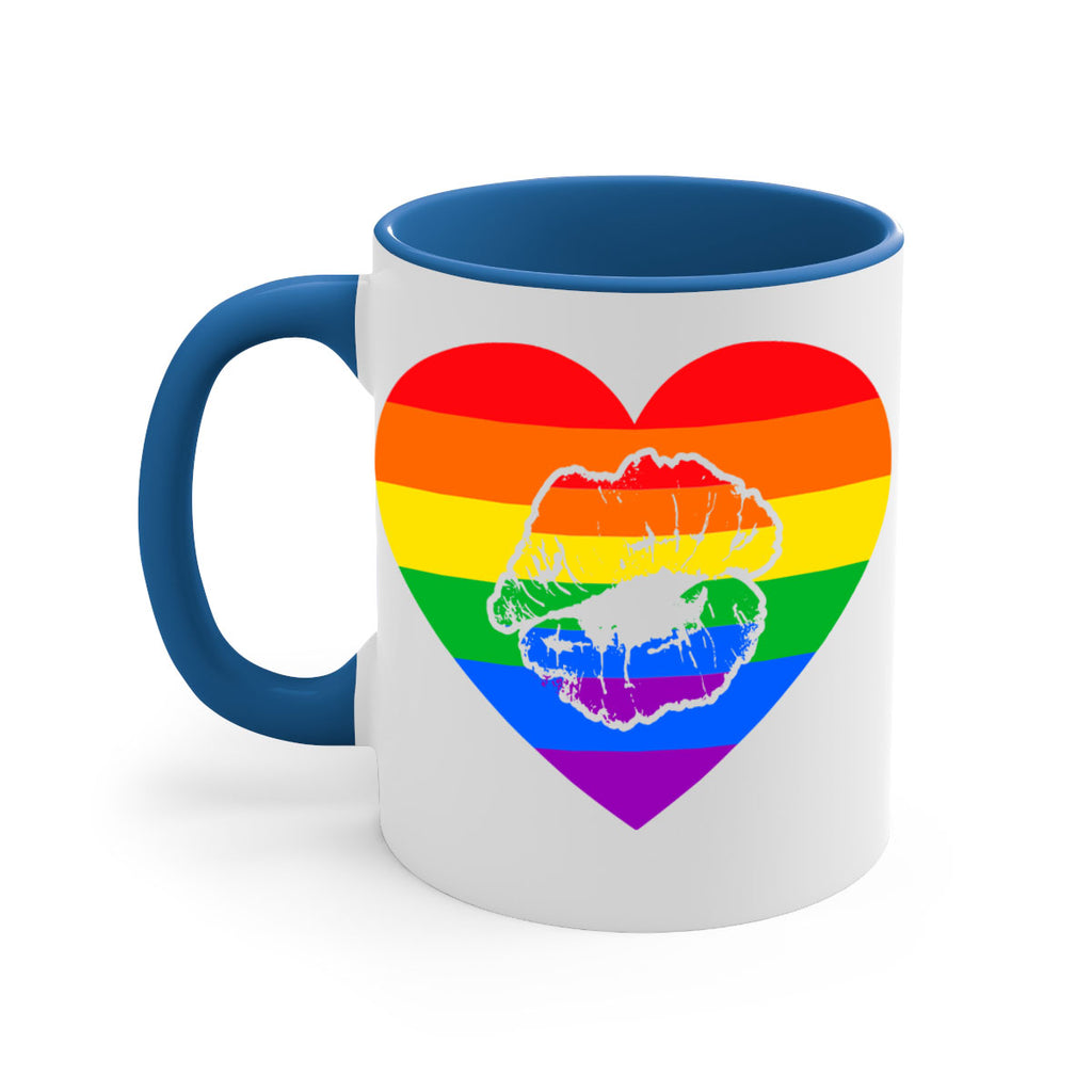 lgbt rainbow cool lip lgbt 96#- lgbt-Mug / Coffee Cup