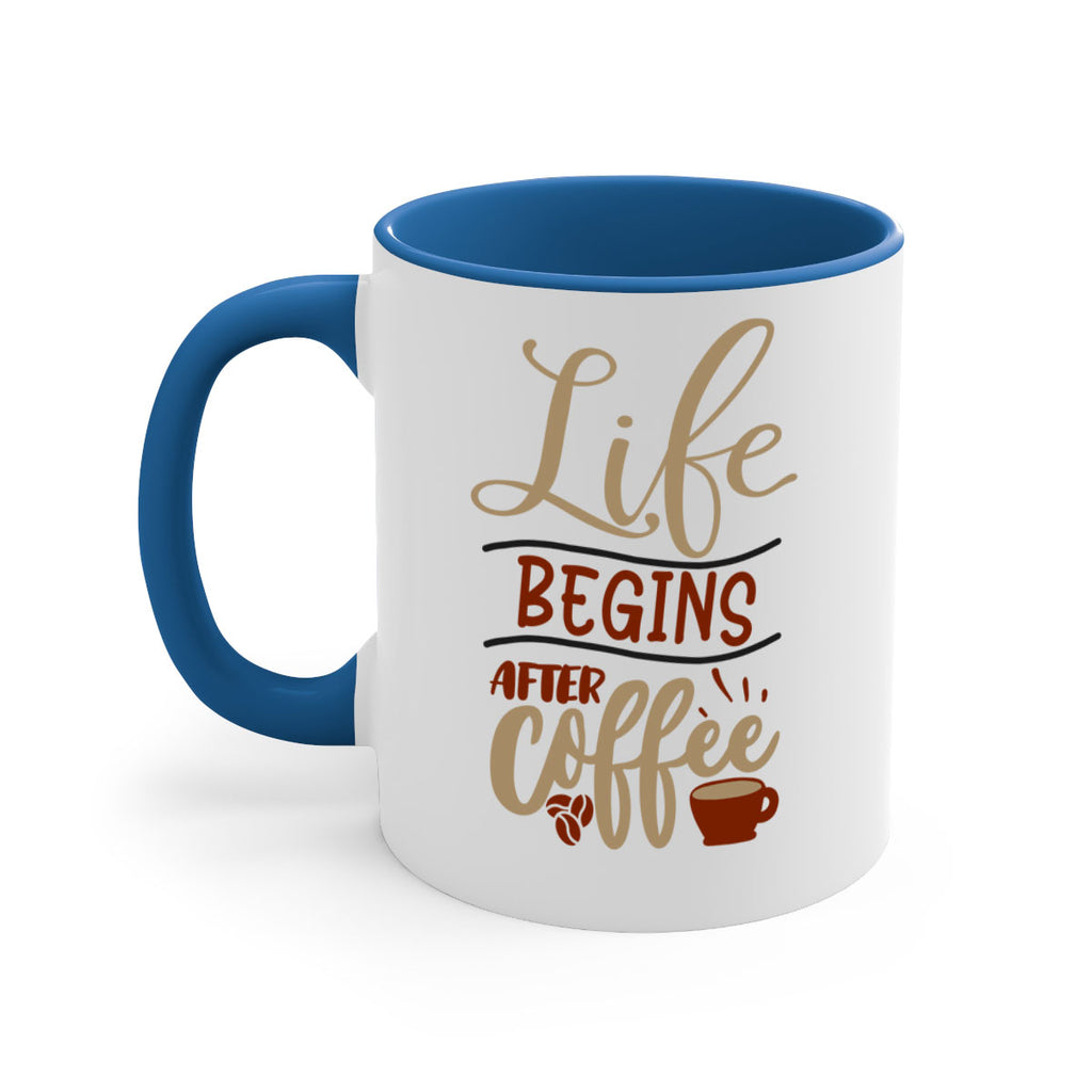 life begins after coffee 210#- coffee-Mug / Coffee Cup