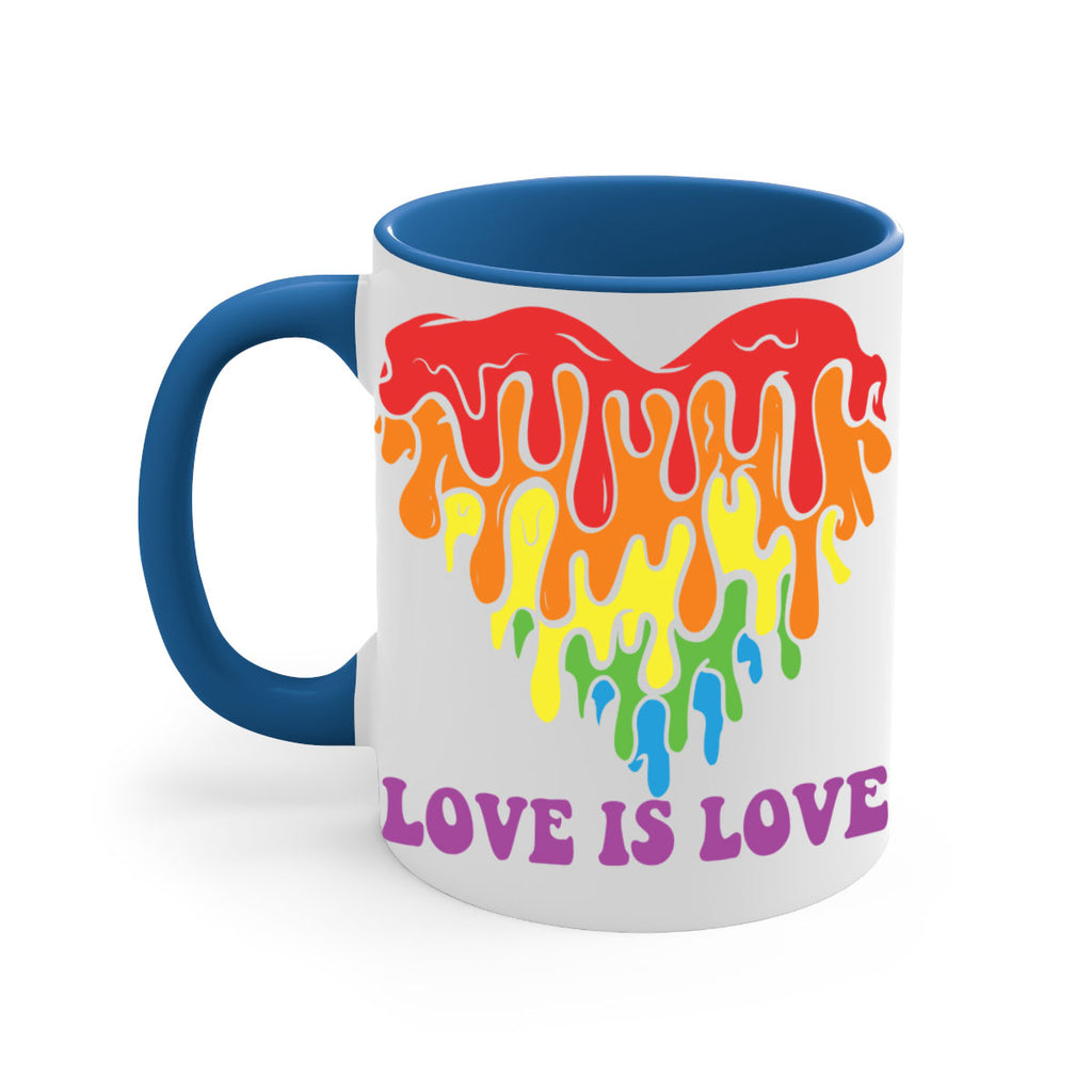 love is love rainbow ice lgbt 85#- lgbt-Mug / Coffee Cup