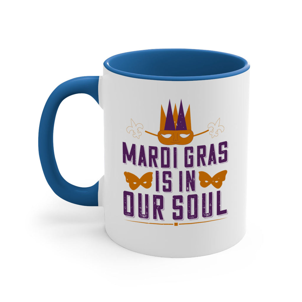 mardi gras is in our soul 46#- mardi gras-Mug / Coffee Cup