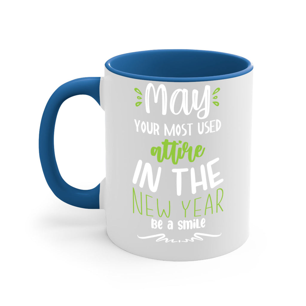 may your most used attire in the new year be a smile style 463#- christmas-Mug / Coffee Cup