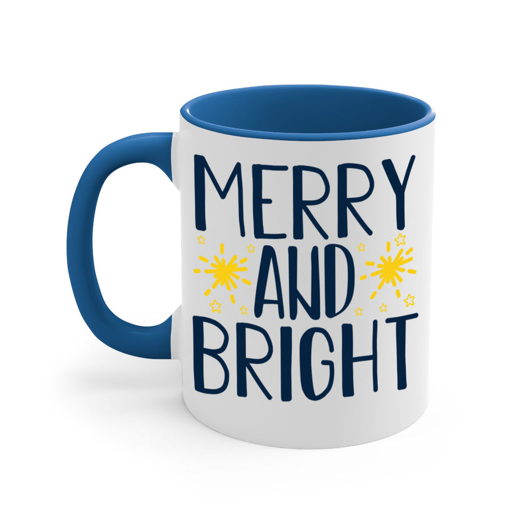 merry and bright 226#- christmas-Mug / Coffee Cup