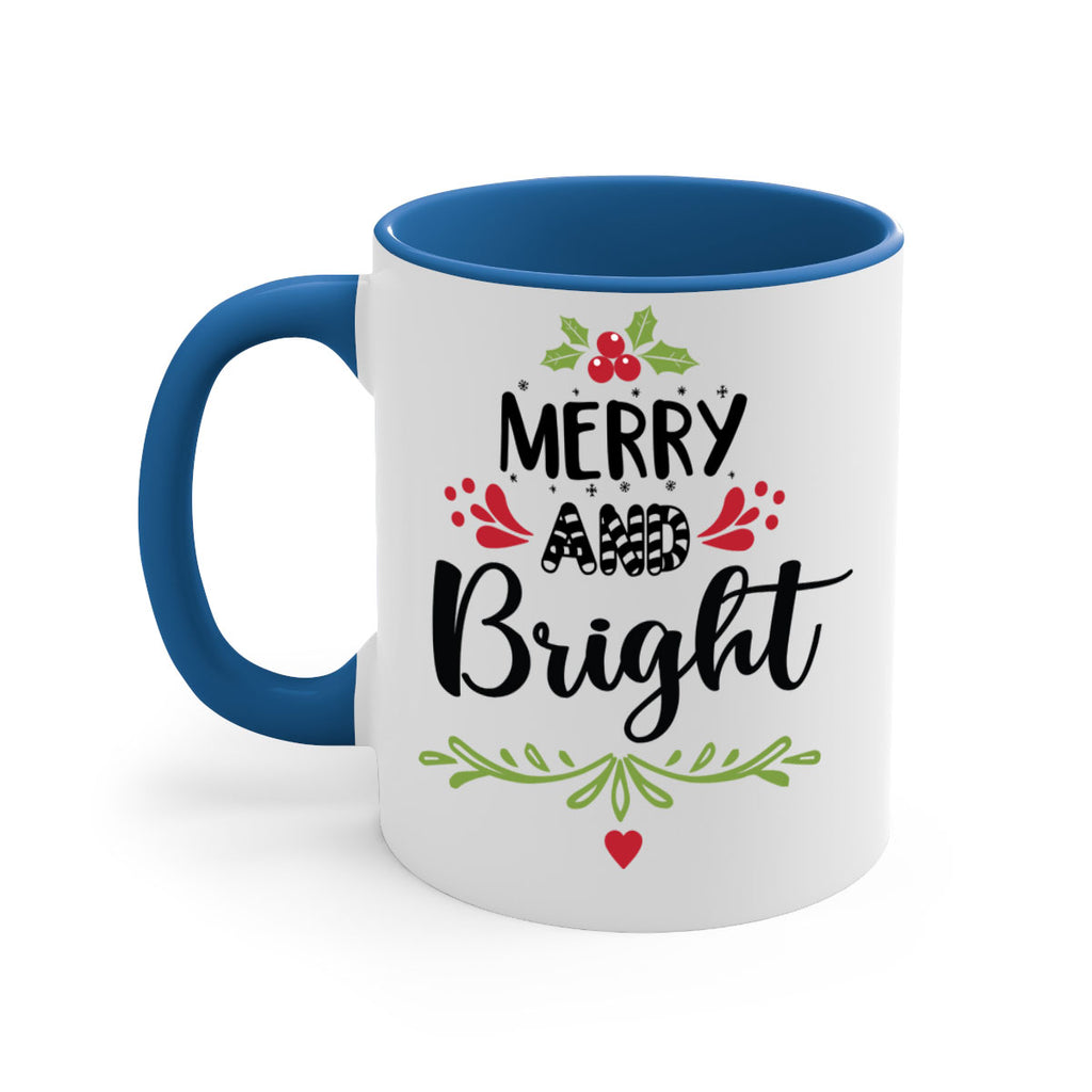 merry and bright style 474#- christmas-Mug / Coffee Cup