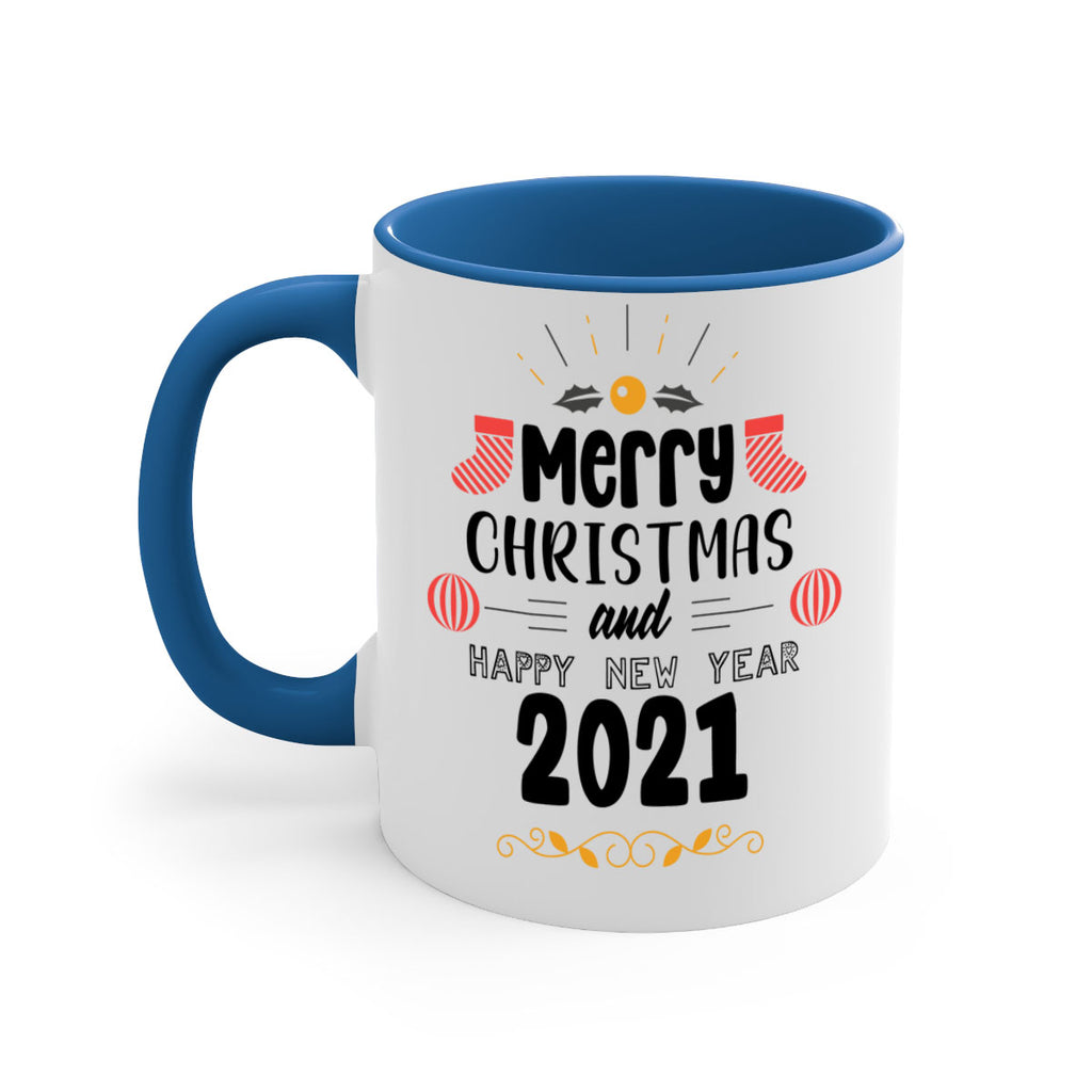 merry christmas and a very happy new year style 486#- christmas-Mug / Coffee Cup
