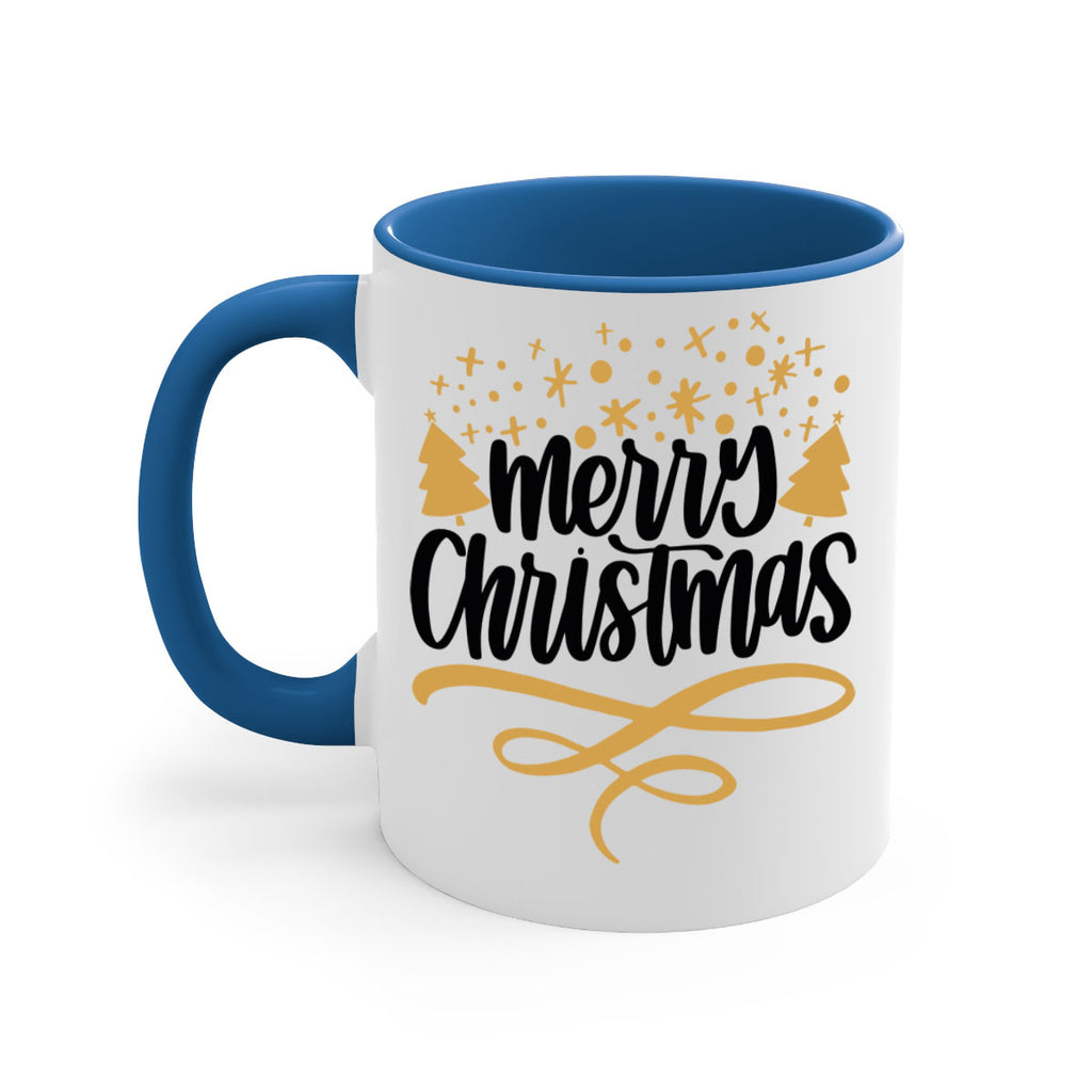 merry christmas gold 84#- christmas-Mug / Coffee Cup