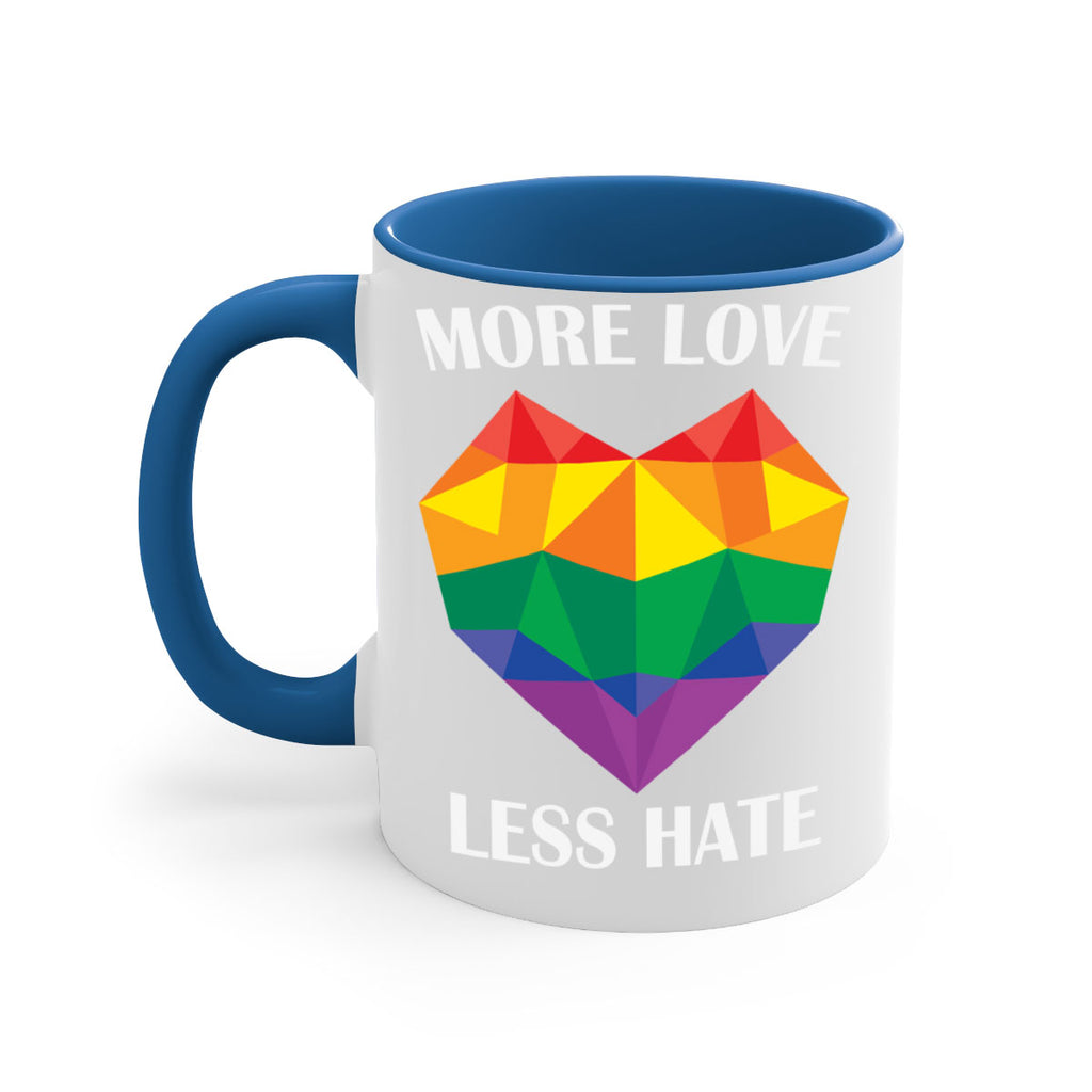 more love less hate lgbt lgbt 78#- lgbt-Mug / Coffee Cup