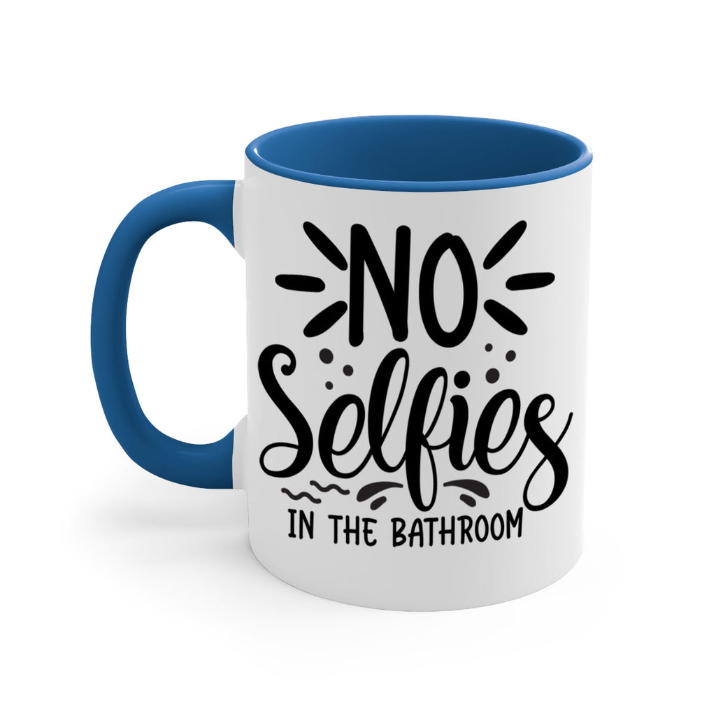 no selfies in the bathroom 64#- bathroom-Mug / Coffee Cup