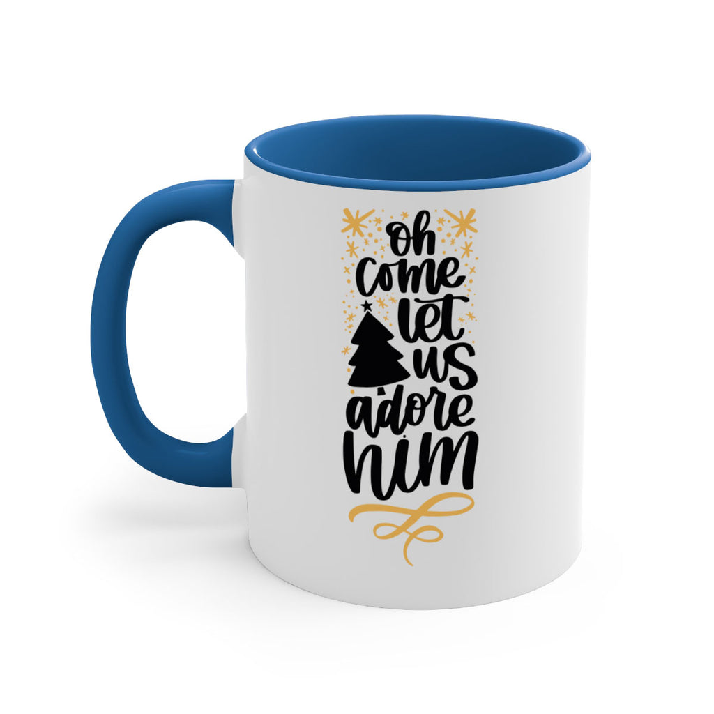 oh come let us adore him gold 72#- christmas-Mug / Coffee Cup