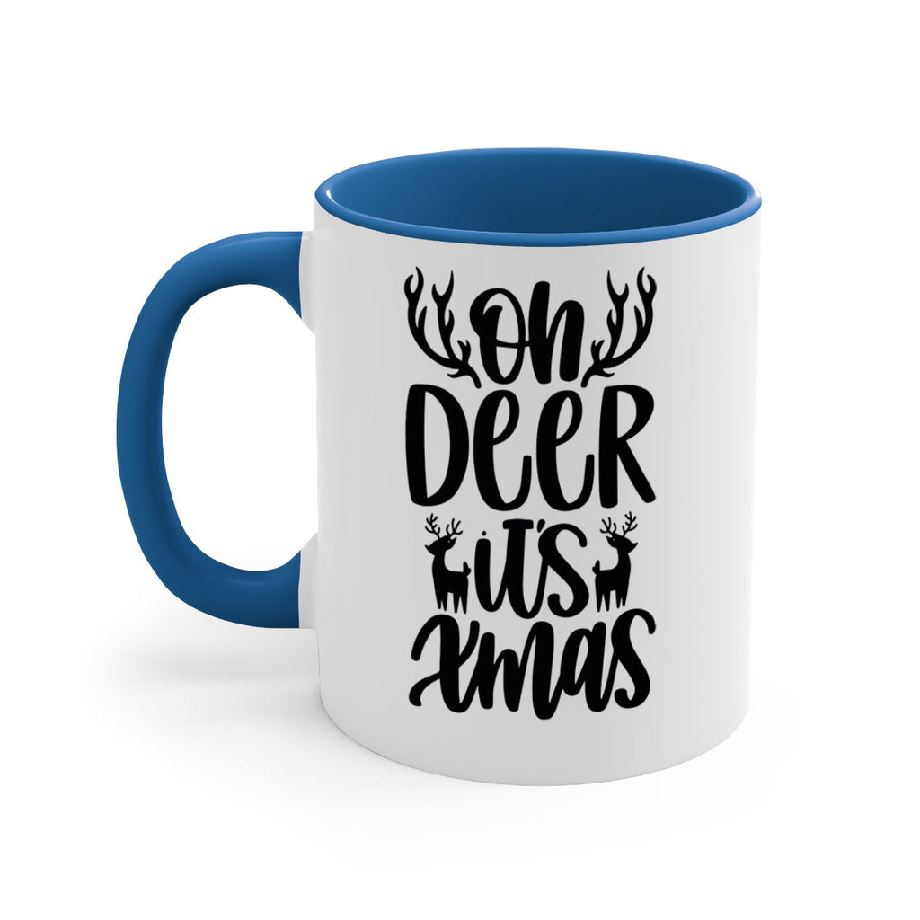 oh deer its xmas gold 69#- christmas-Mug / Coffee Cup