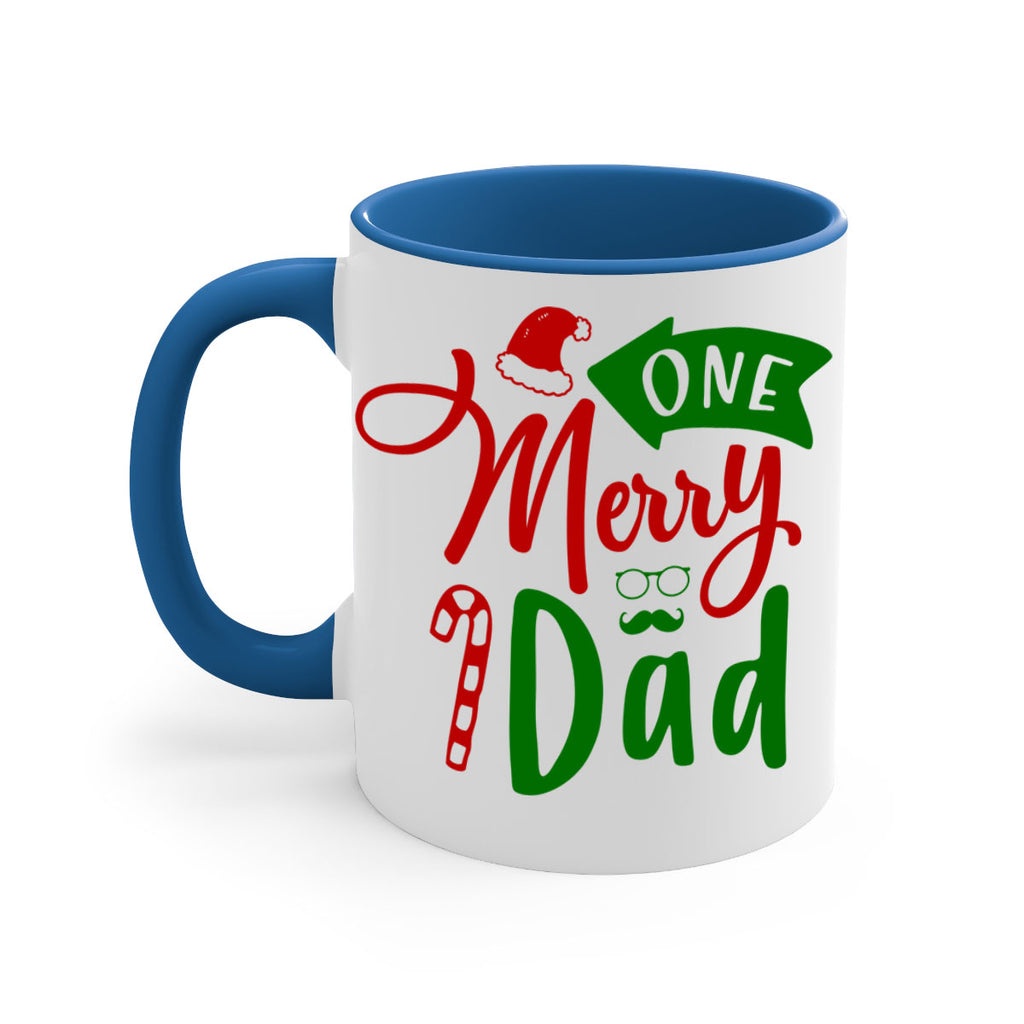 one merry dad style 568#- christmas-Mug / Coffee Cup