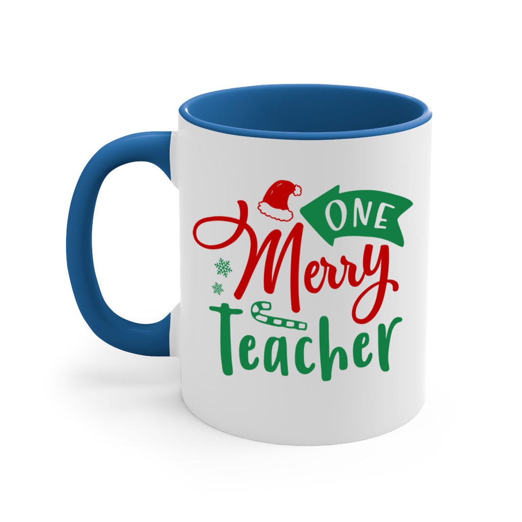 one merry teacher style 575#- christmas-Mug / Coffee Cup