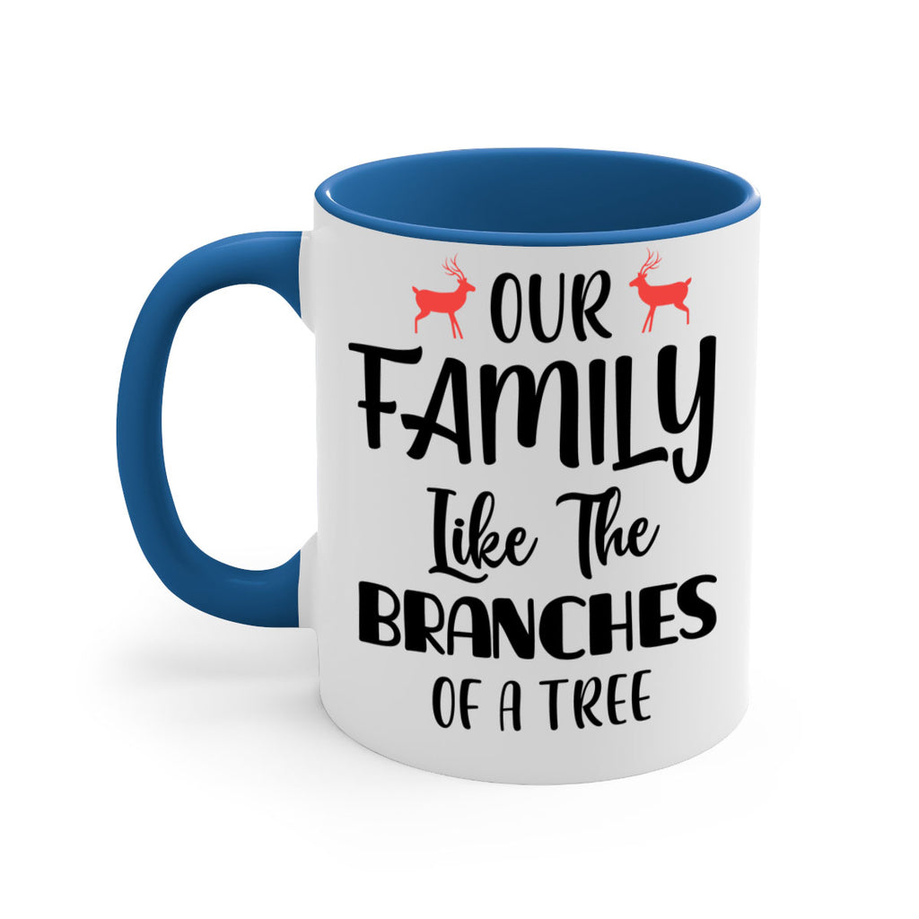 our family like the branches of a tree style 578#- christmas-Mug / Coffee Cup