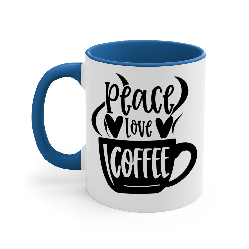 peace love coffee 48#- coffee-Mug / Coffee Cup