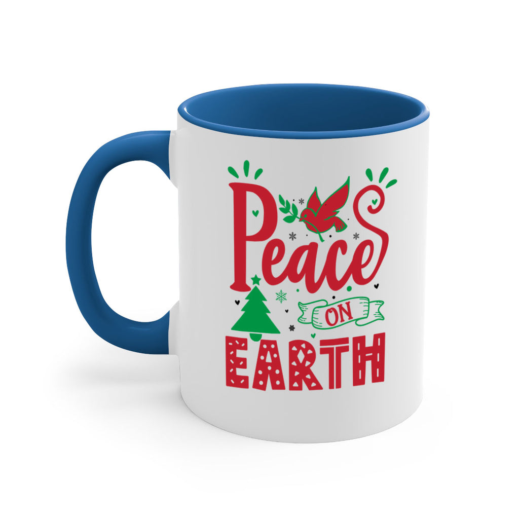 peace on earth style 583#- christmas-Mug / Coffee Cup