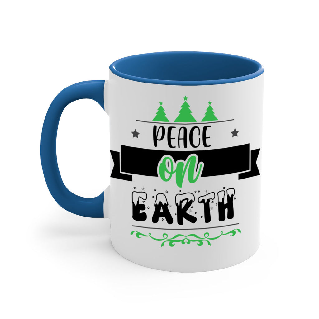 peace on earth style 585#- christmas-Mug / Coffee Cup