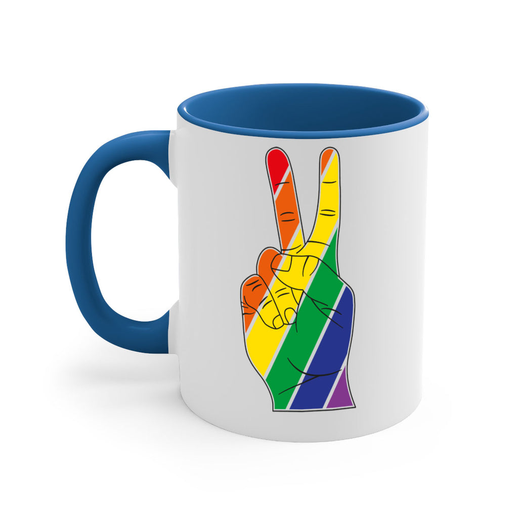 peacehand 72#- lgbt-Mug / Coffee Cup