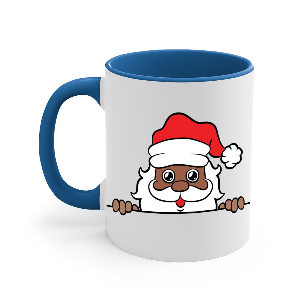 peekaboo black santa 19#- Black men - Boys-Mug / Coffee Cup