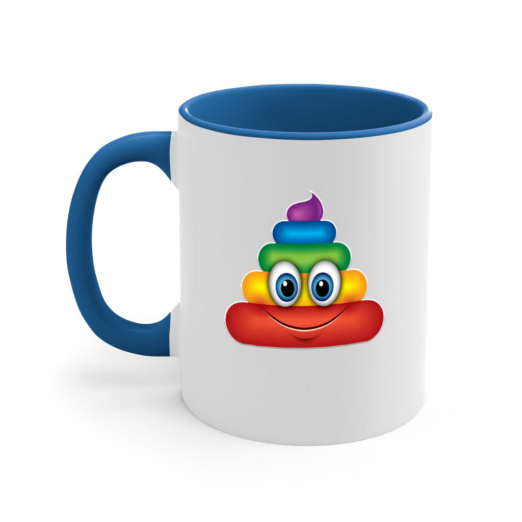 rainbow poop emoji 4#- lgbt-Mug / Coffee Cup