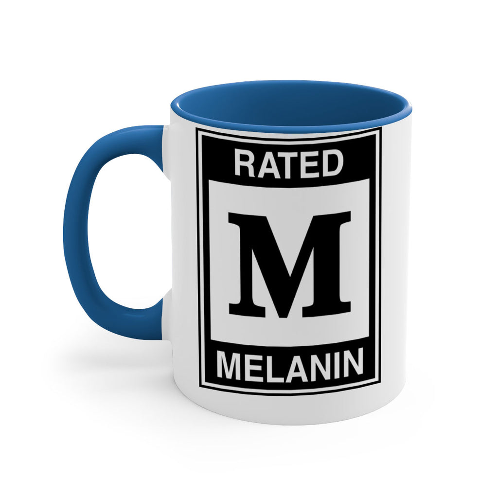 ratedm melanin 44#- black words - phrases-Mug / Coffee Cup