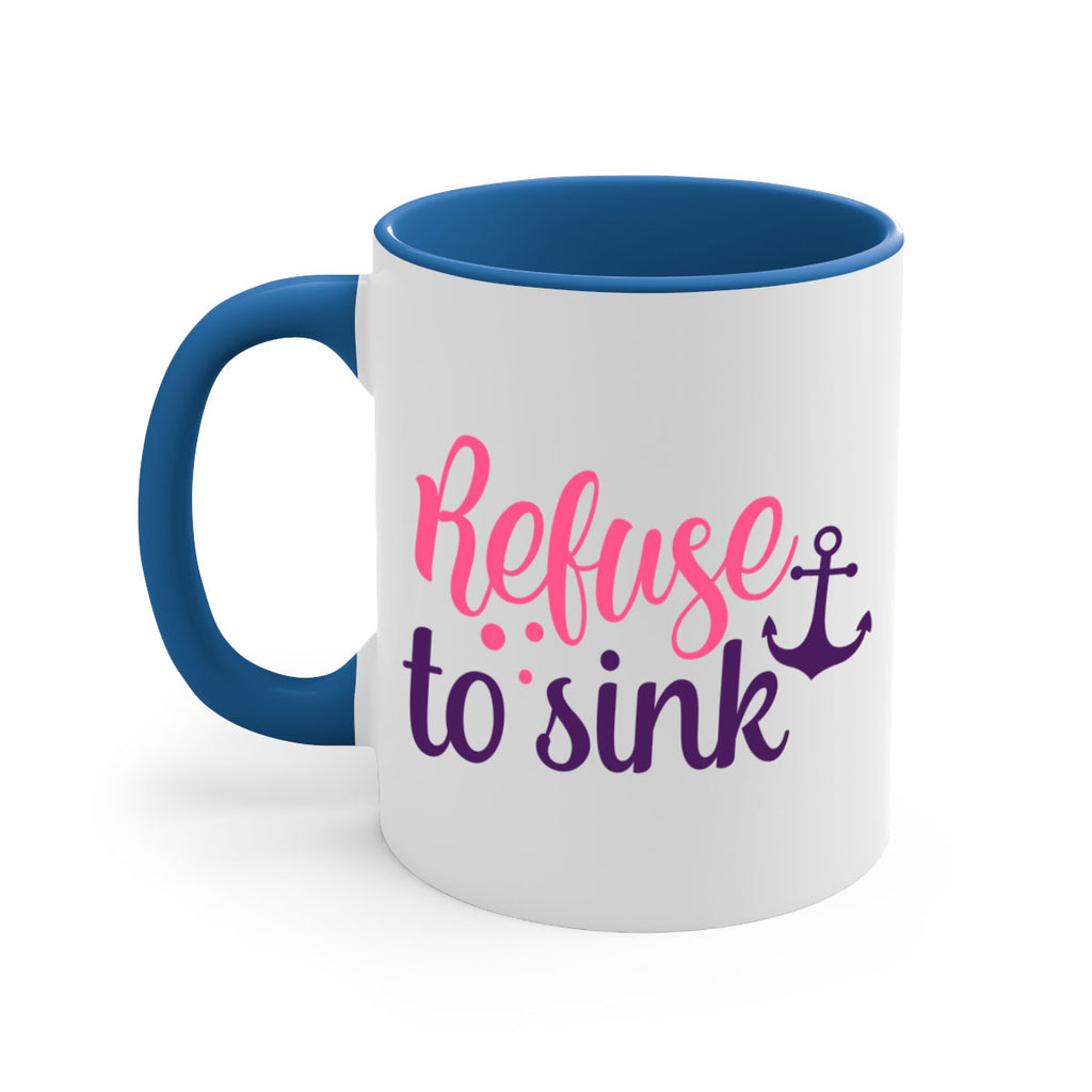 refuse to sink Style 4#- breast cancer-Mug / Coffee Cup