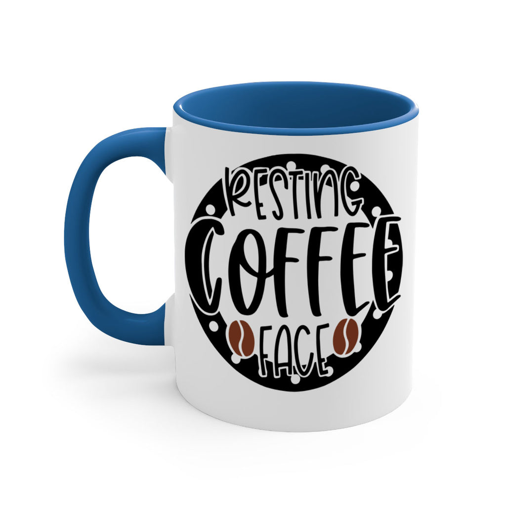 resting coffee face 41#- coffee-Mug / Coffee Cup