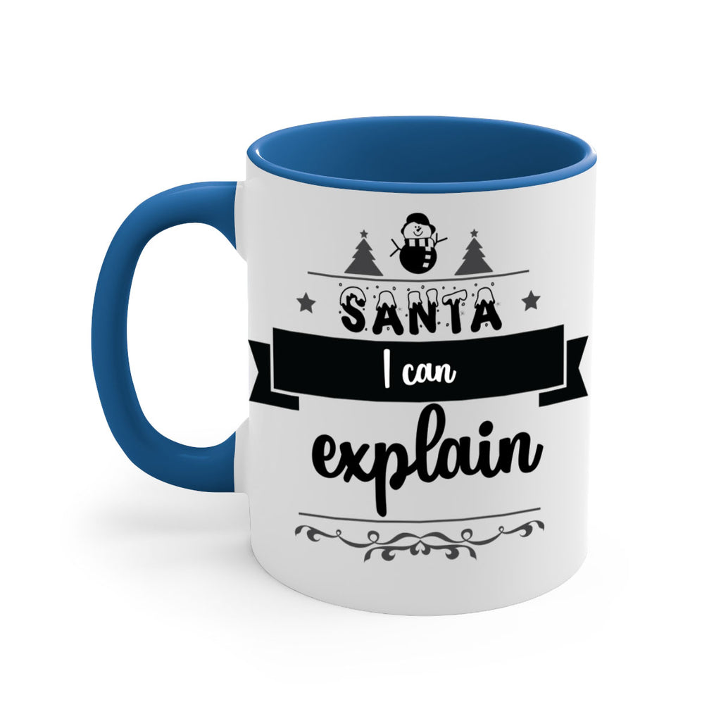 santa i can explain style 604#- christmas-Mug / Coffee Cup