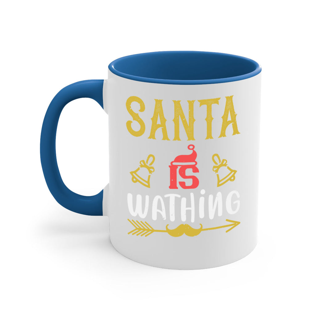 santa is a wathing 365#- christmas-Mug / Coffee Cup