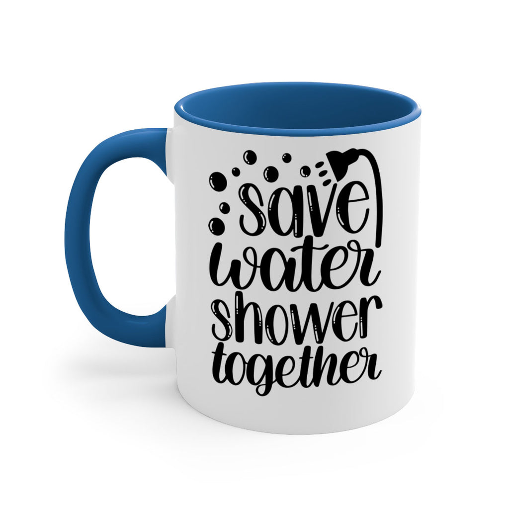 save water shower together 18#- bathroom-Mug / Coffee Cup