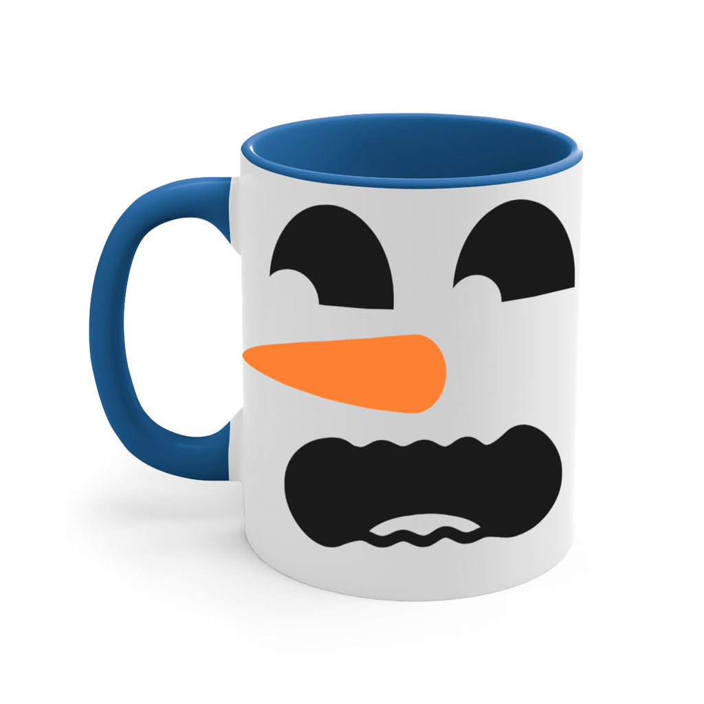 snowman face 4#_1- christmas-Mug / Coffee Cup