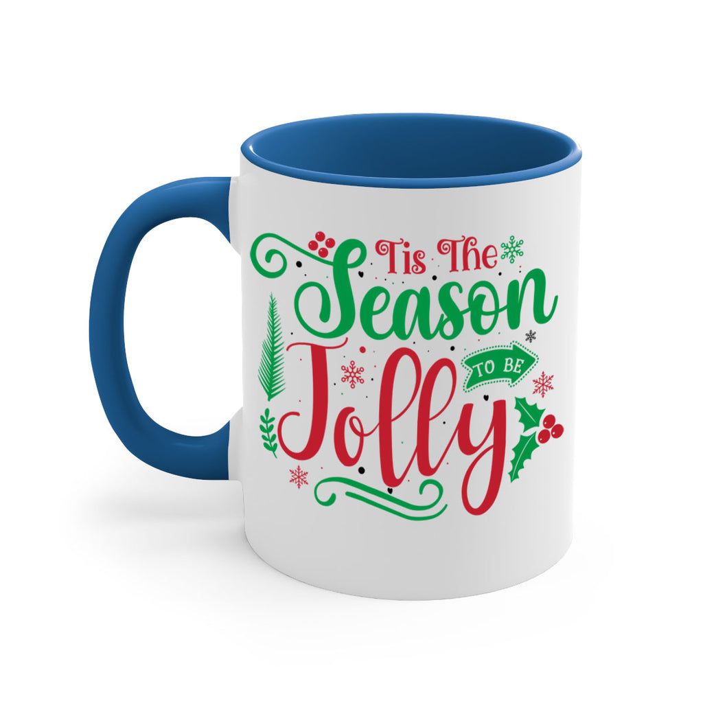 tis the season to be jolly style 1216#- christmas-Mug / Coffee Cup