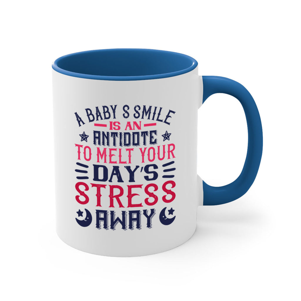 A baby’s smile is an antidote to melt your day’s stress away Style 135#- baby2-Mug / Coffee Cup