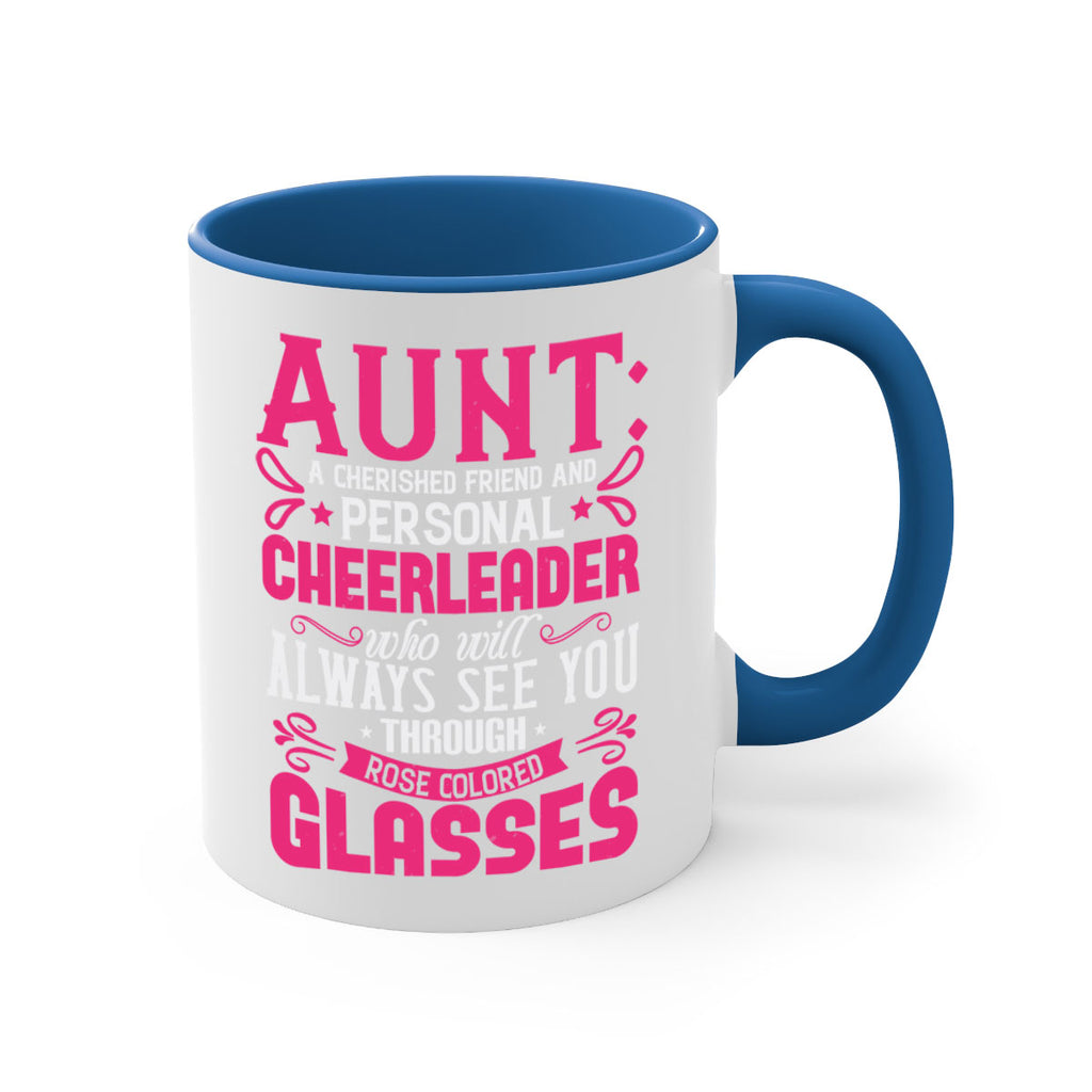 Aunt A cherished friend and personal cheerleader Style 70#- aunt-Mug / Coffee Cup