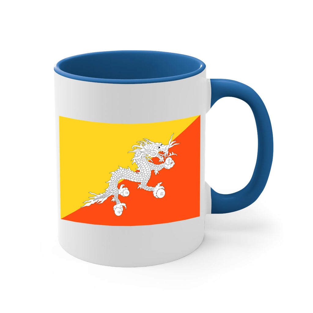Bhutan 178#- world flag-Mug / Coffee Cup