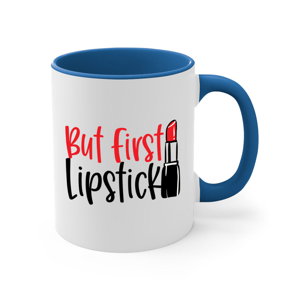 But First Lipstick Style 246#- makeup-Mug / Coffee Cup