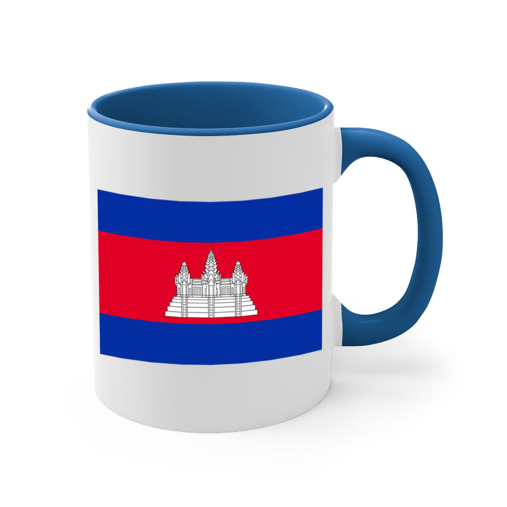 Cambodia 168#- world flag-Mug / Coffee Cup