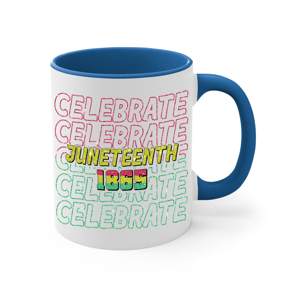 Celabrate Juneteenth Since 1865 Png 18#- juneteenth-Mug / Coffee Cup