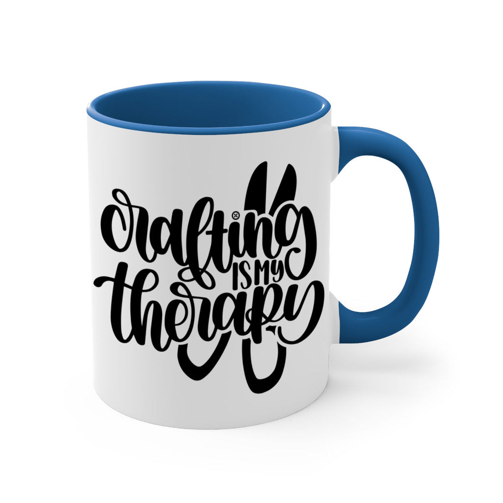 Crafting Is My Therapy 33#- crafting-Mug / Coffee Cup