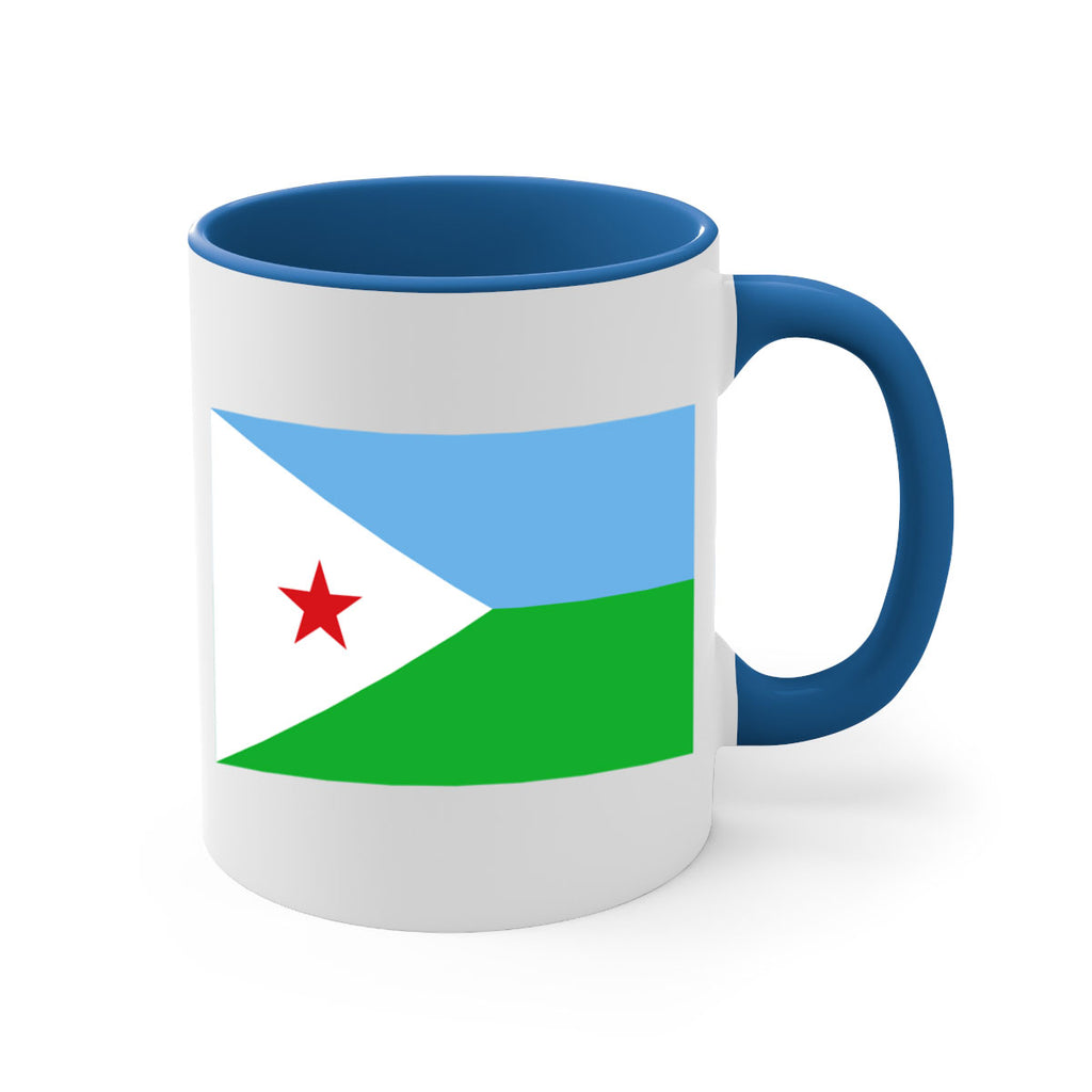 Djibouti 150#- world flag-Mug / Coffee Cup