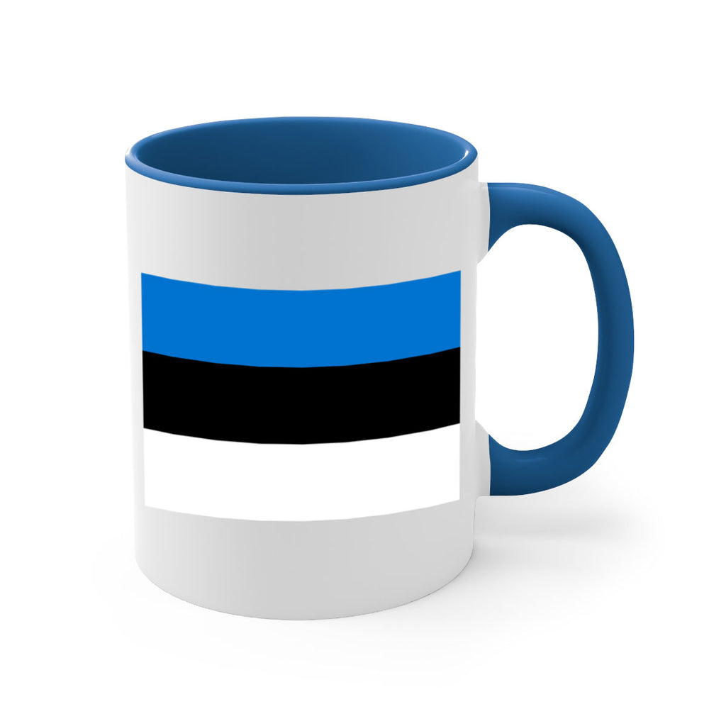 Estonia 142#- world flag-Mug / Coffee Cup