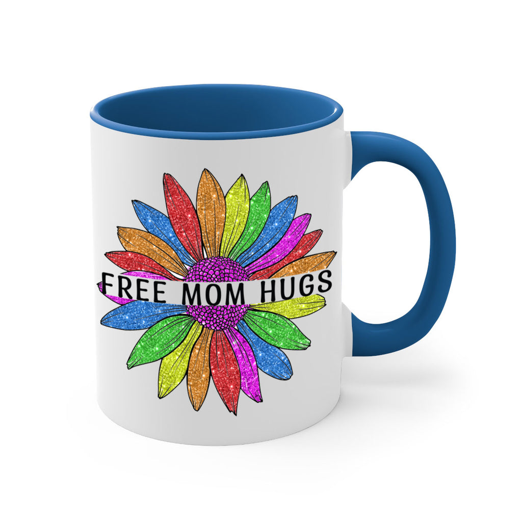 Free Mom Hugs Gay Pride Lgbt Flower 26#- lgbt-Mug / Coffee Cup