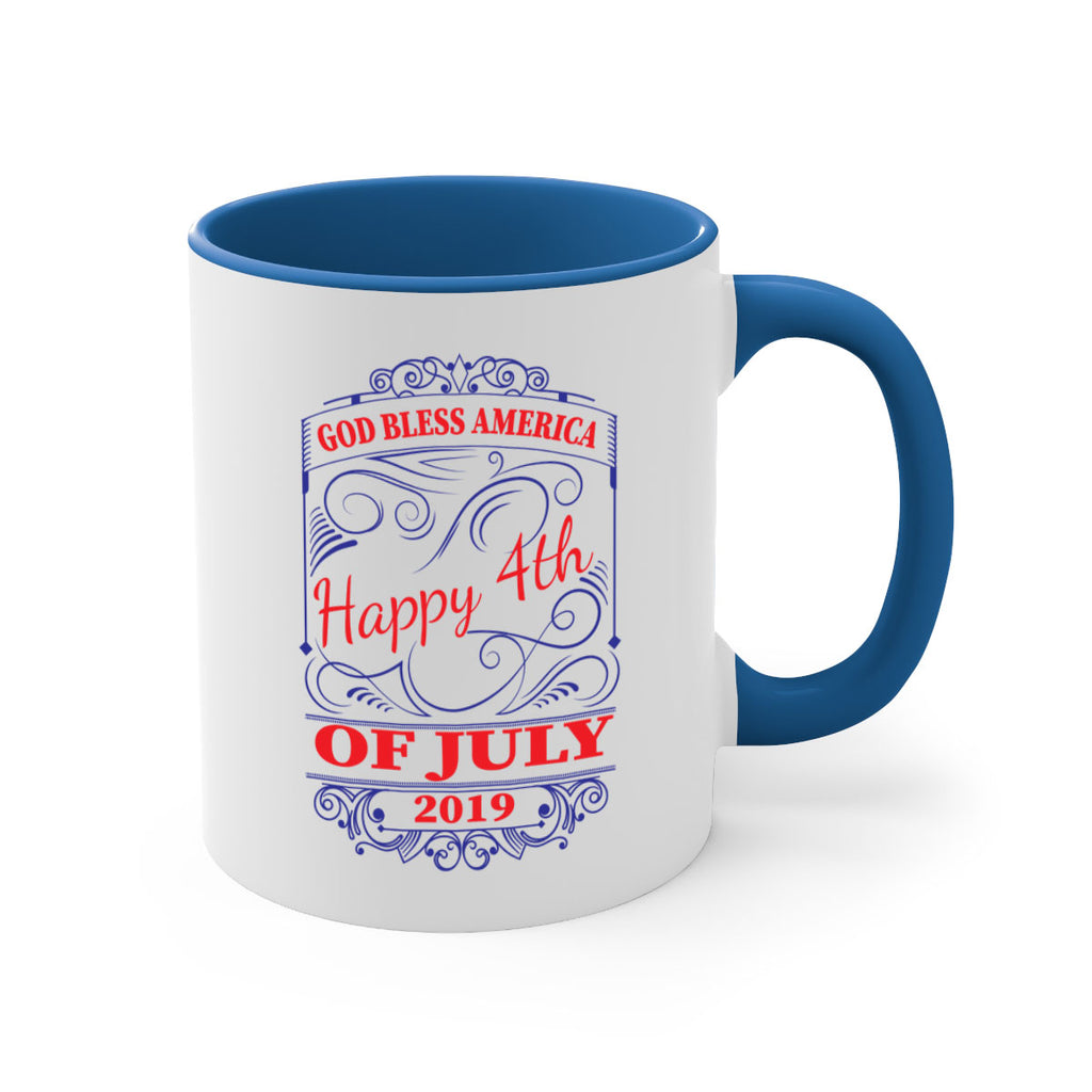 GOD BLESS AMERICA Happy thOF JULY Style 94#- 4th Of July-Mug / Coffee Cup