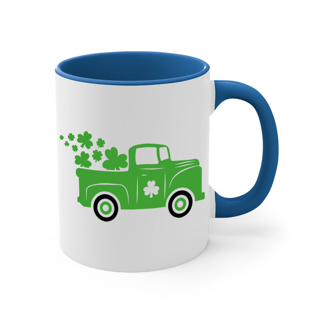 Green Truck Style 97#- St Patricks Day-Mug / Coffee Cup