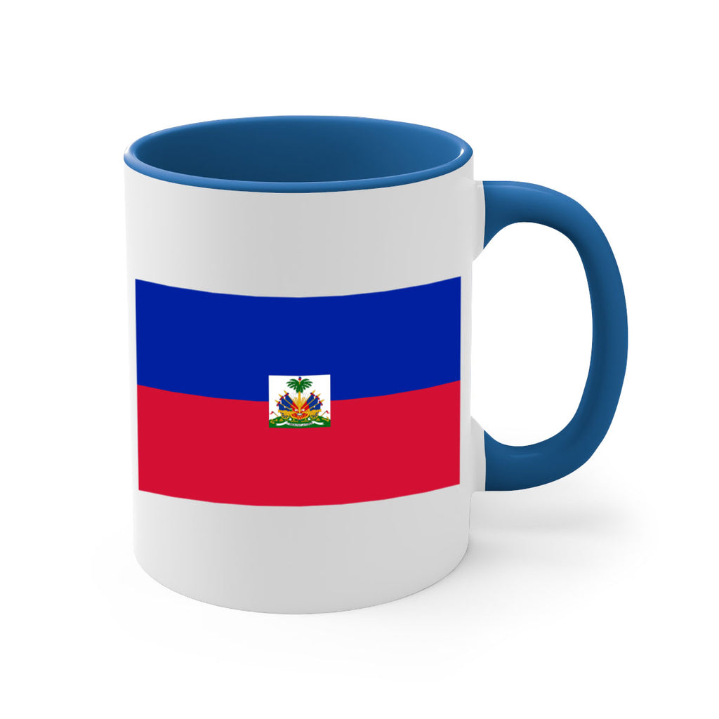 Haiti 125#- world flag-Mug / Coffee Cup