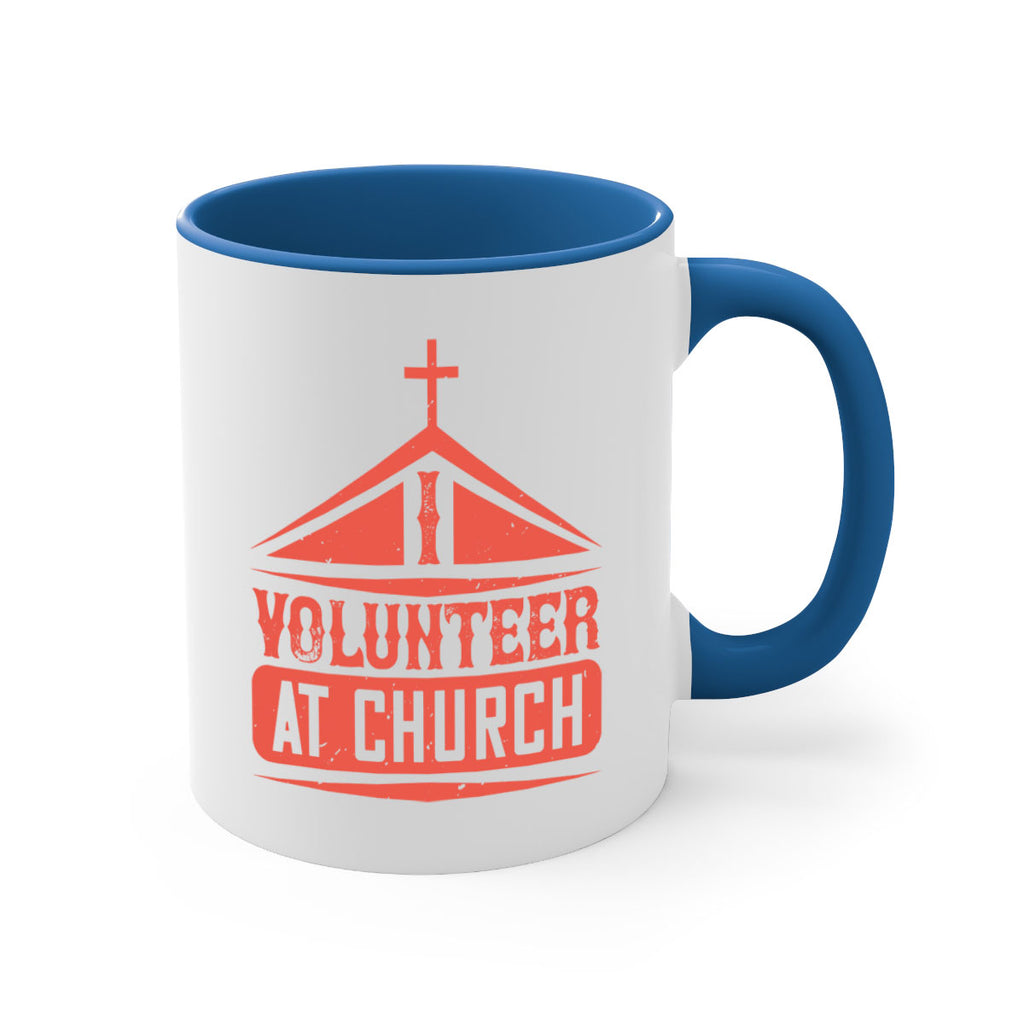 I Volunteer At Church Style 47#-Volunteer-Mug / Coffee Cup