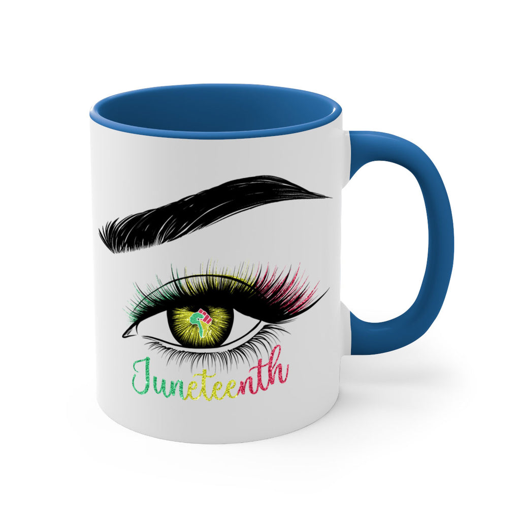 Juneteenth 1865 GirlS Eye 3#- juneteenth-Mug / Coffee Cup