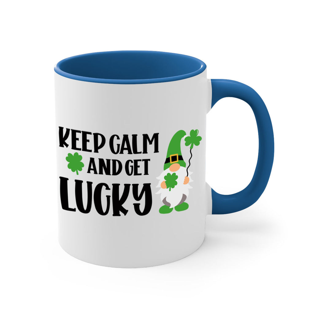 Keep Calm And Get Lucky Style 75#- St Patricks Day-Mug / Coffee Cup