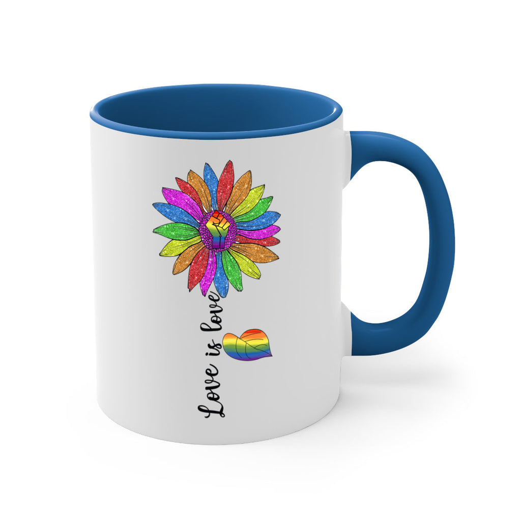 Love Is Love Pride Lgbt Sunflower Png 47#- lgbt-Mug / Coffee Cup